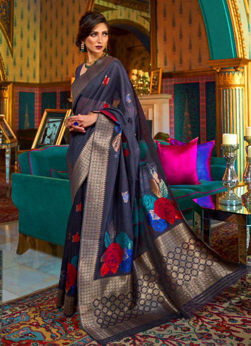 Kiama Silk Designer Party wear Festival Sarees Collection 128001-128006